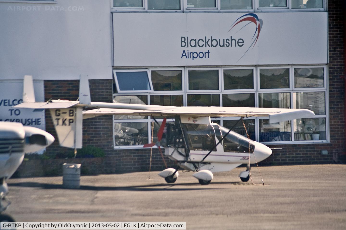 G-BTKP, 1992 CFM Streak Shadow C/N PFA 206-12036, Parked
