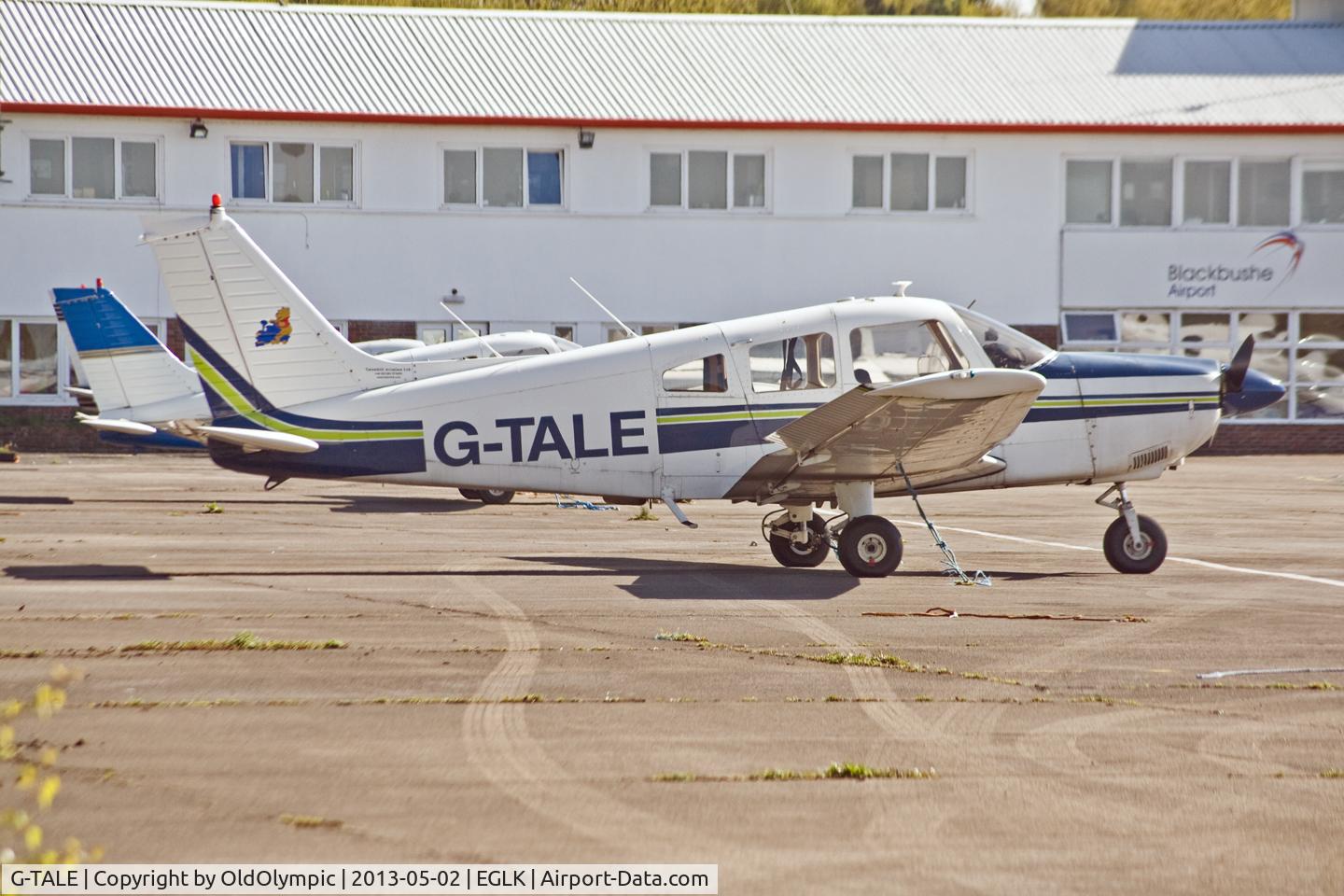 G-TALE, 1981 Piper PA-28-181 Cherokee Archer II C/N 28-8290048, Parked