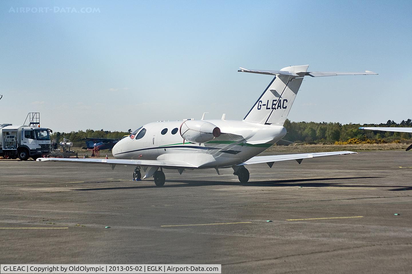 G-LEAC, 2008 Cessna 510 Citation Mustang Citation Mustang C/N 510-0075, Parked