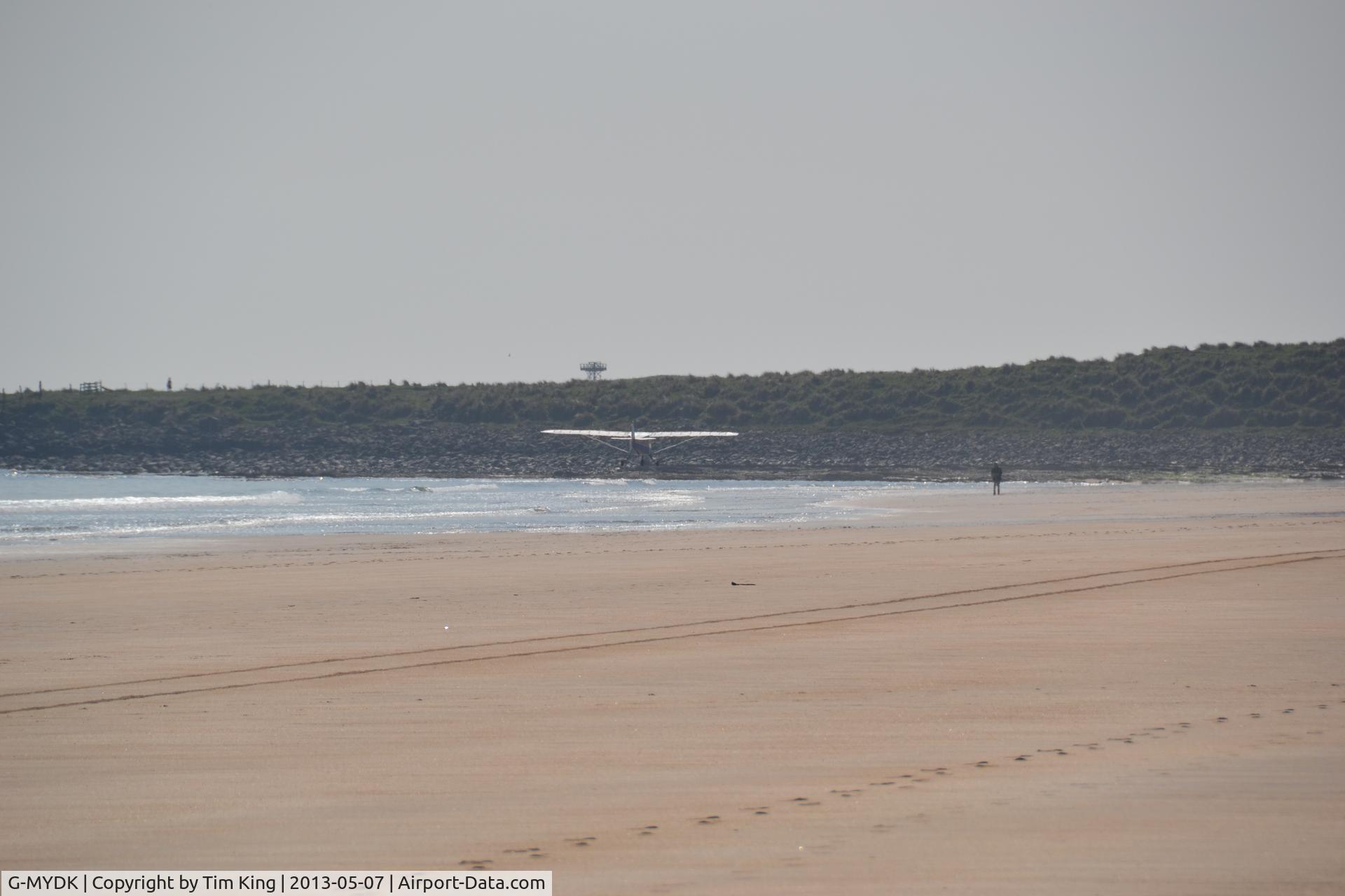 G-MYDK, 1992 Rans S-6ESD Coyote II C/N PFA 204-12239, Beadnell Bay, Northumbria, UK