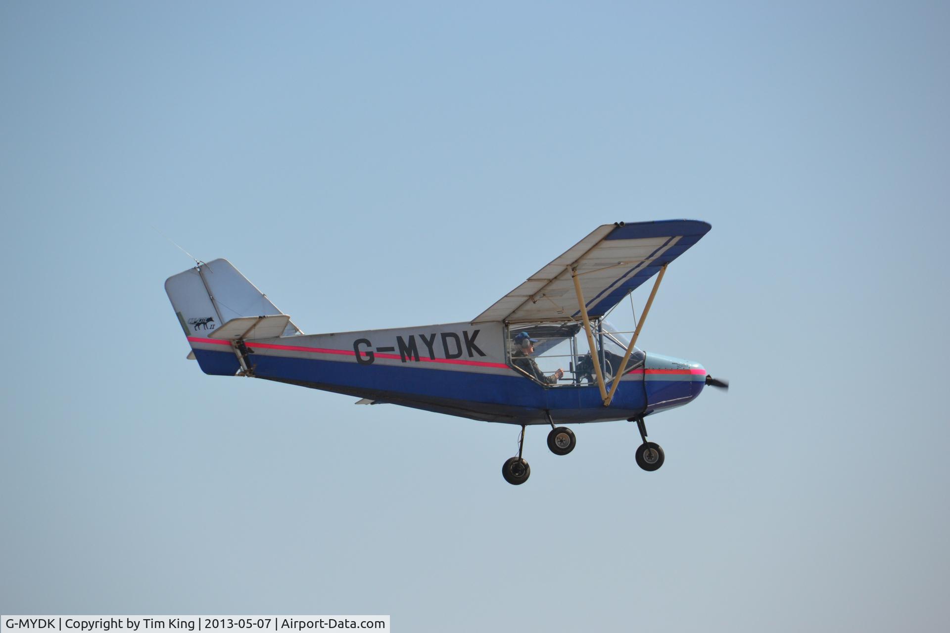 G-MYDK, 1992 Rans S-6ESD Coyote II C/N PFA 204-12239, Beadnell Bay, Northumbria, UK
