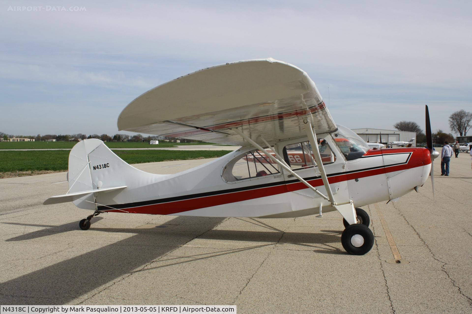 N4318C, 1955 Champion 7EC C/N 7EC-323, Champion 7EC