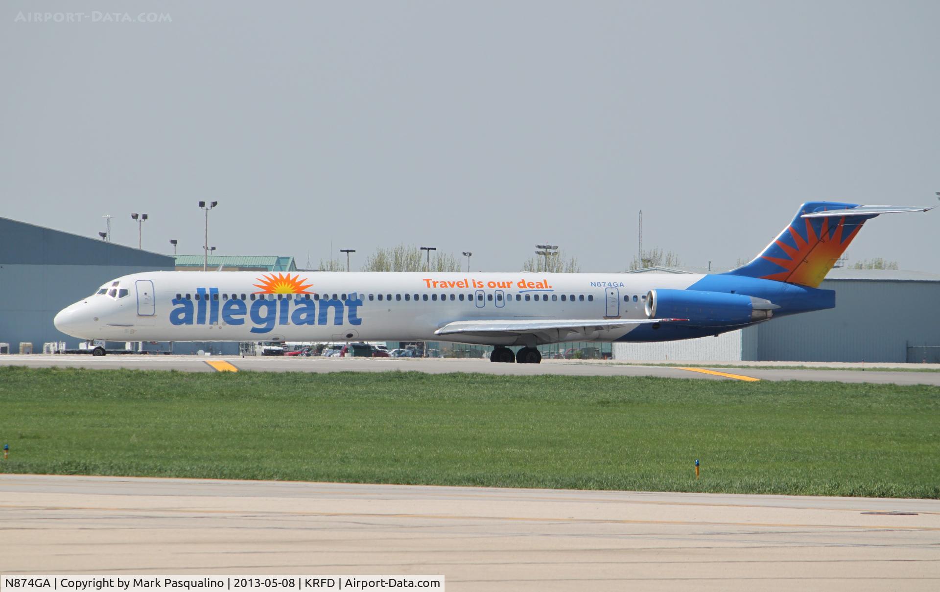 N874GA, 1987 McDonnell Douglas MD-83 (DC-9-83) C/N 49643, MD-83