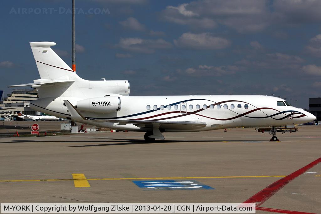 M-YORK, 2009 Dassault Falcon 7X C/N 42, visitor