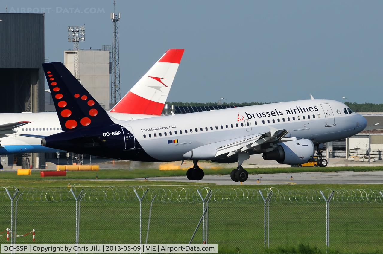 OO-SSP, 1996 Airbus A319-113 C/N 644, Brussels Airlines