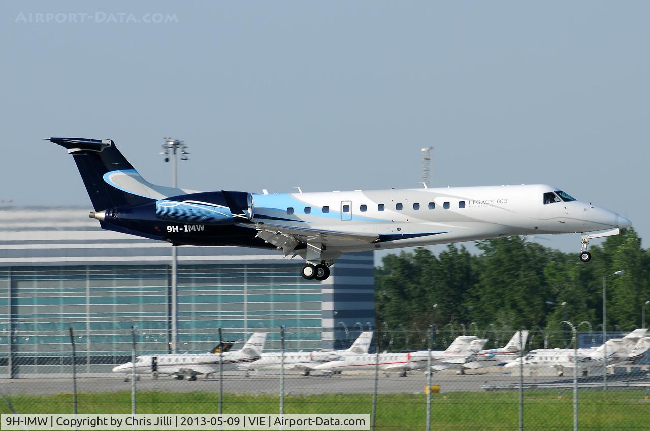 9H-IMW, 2008 Embraer EMB-135BJ Legacy 600 C/N 14501029, Private