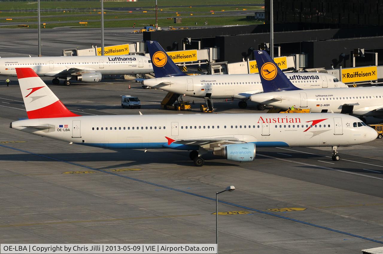OE-LBL, 2003 Airbus A320-214 C/N 2009, Austrian Airlines
