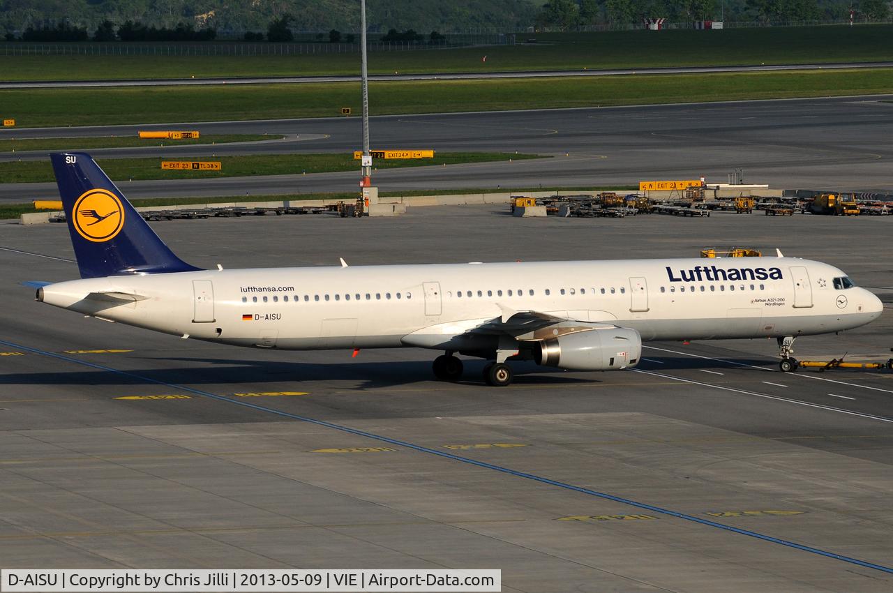 D-AISU, 2009 Airbus A321-231 C/N 4016, Lufthansa