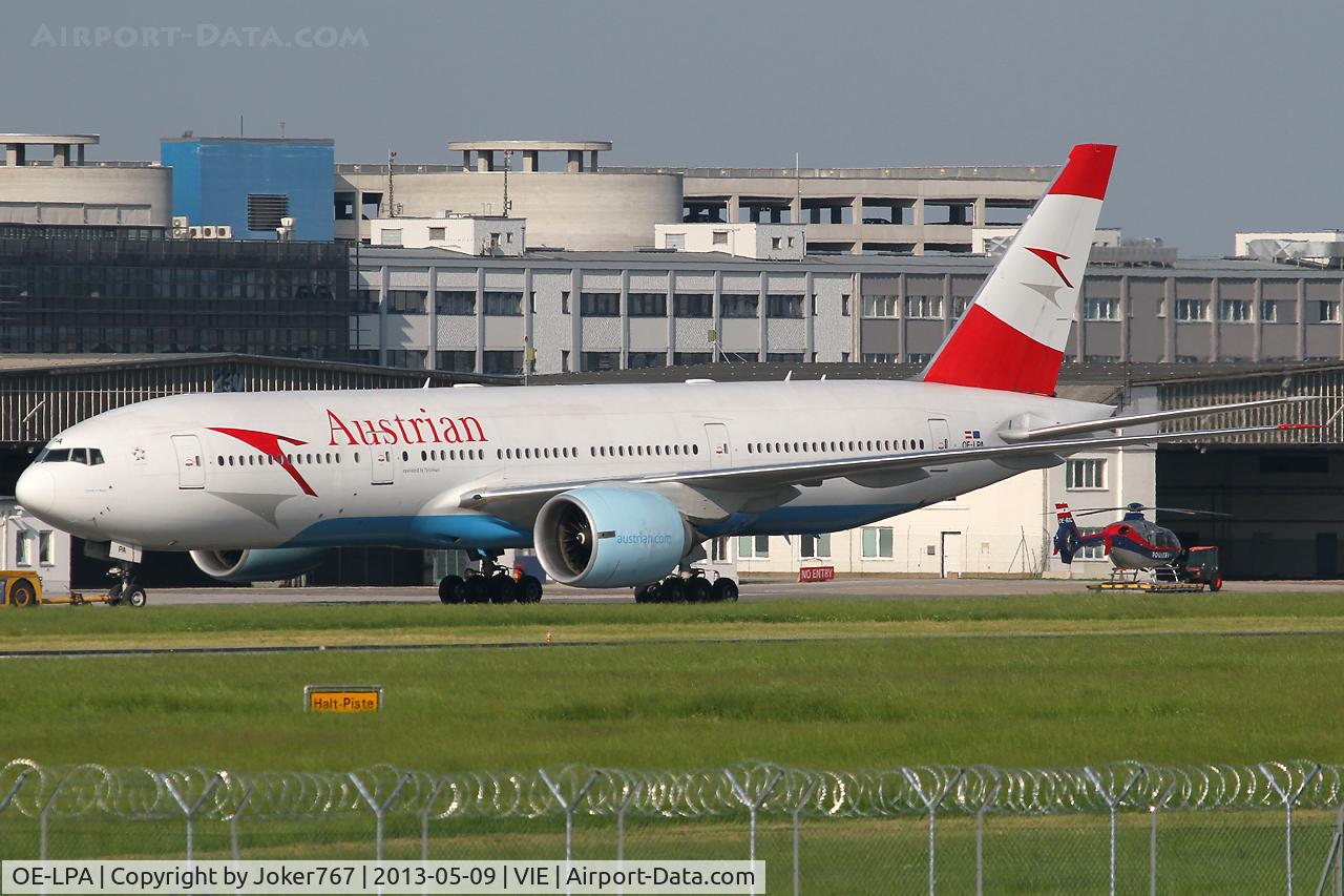 OE-LPA, 1997 Boeing 777-2Z9/ER C/N 28698, Austrian Airlines