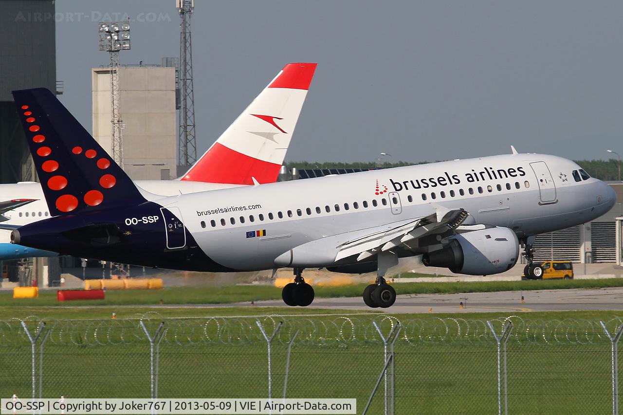 OO-SSP, 1996 Airbus A319-113 C/N 644, Brussels Airlines