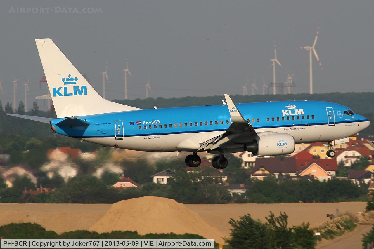 PH-BGR, 2011 Boeing 737-7K2 C/N 39446, KLM - Royal Dutch Airlines
