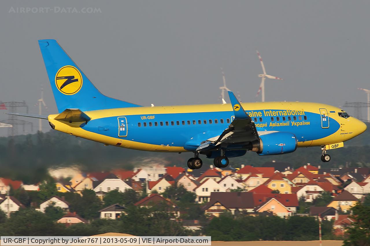UR-GBF, 1990 Boeing 737-548 C/N 24919, Ukraine International Airlines