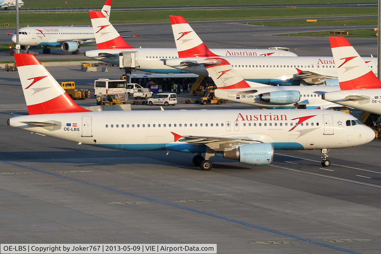 OE-LBS, 2000 Airbus A320-214 C/N 1189, Austrian Airlines