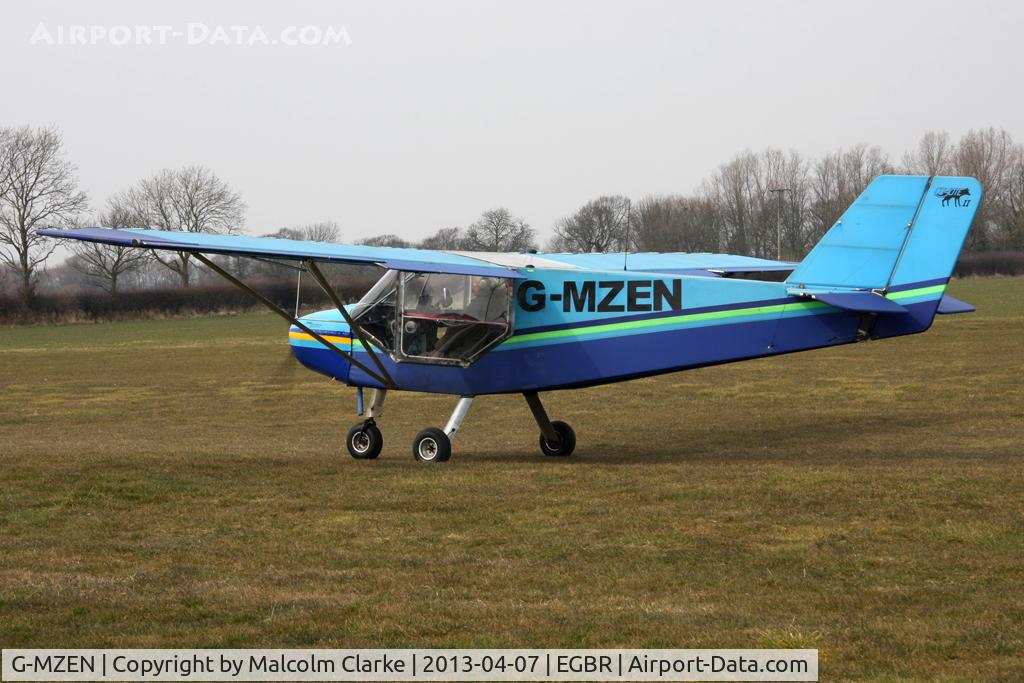 G-MZEN, 1996 Rans S-6ESD Coyote II C/N PFA 204-12823, Rans S6-ESD at The Real Aeroplane Club's Spring Fly-In, Breighton Airfield, April 2013.
