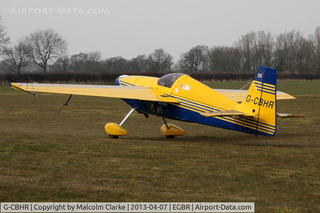 G-CBHR, 1993 Stephens Akro Laser Z200 C/N Q056, Laser Z200 at The Real Aeroplane Club's Spring Fly-In, Breighton Airfield, April 2013.