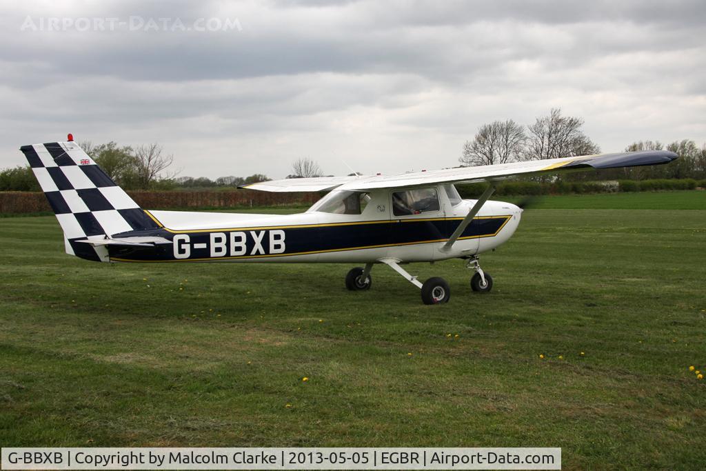 G-BBXB, 1974 Reims FRA150L Aerobat C/N 0236, Reims FRA150L Aerobat (modified) at The Real Aeroplane Club's May-hem Fly-In, Breighton Airfield, May 2013.