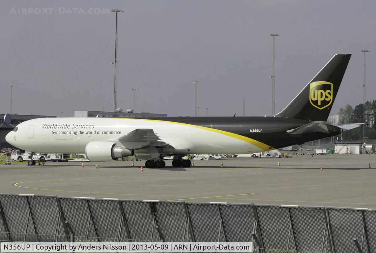 N356UP, 2013 Boeing 767-34AF/ER C/N 37869, Parked at ramp R.