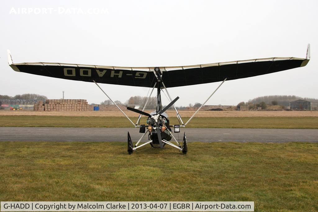G-HADD, 2010 P&M Aviation QuikR C/N 8510, P & M Aviation QuikR at The Real Aeroplane Club's Spring Fly-In, Breighton Airfield, April 2013.