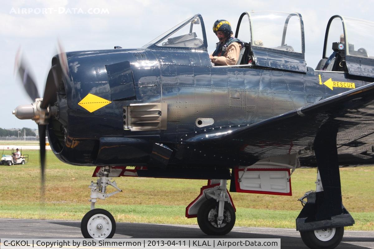 C-GKOL, 1957 North American T-28C Trojan C/N 252-23, Sun N Fun 2013 - Lakeland, FL