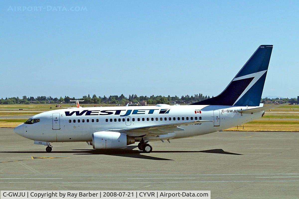 C-GWJU, 2006 Boeing 737-6CT C/N 34289, Boeing 737-6CT [34289] (Westjet) Vacouver~C 21/07/2008