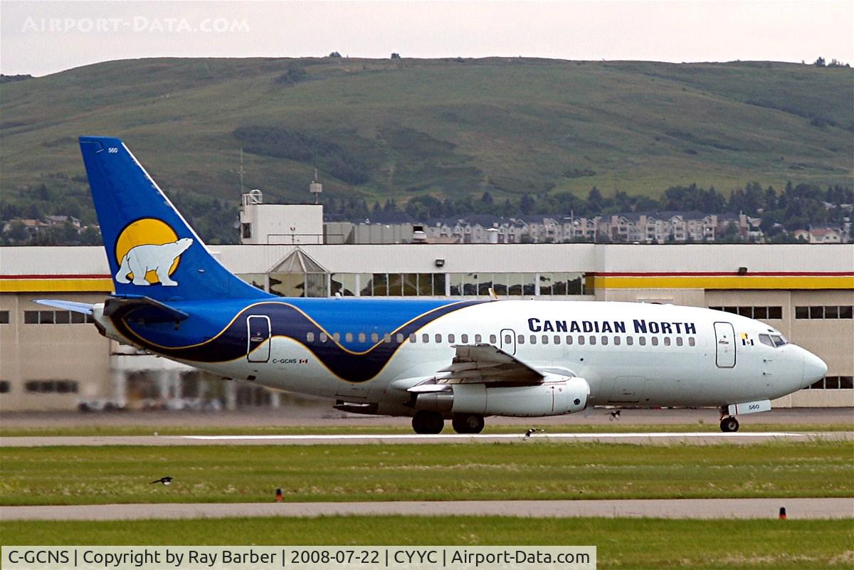 C-GCNS, 1985 Boeing 737-275 C/N 23283, Boeing 737-275 [23283] (Canadian North) Calgary-International~C 22/07/2008