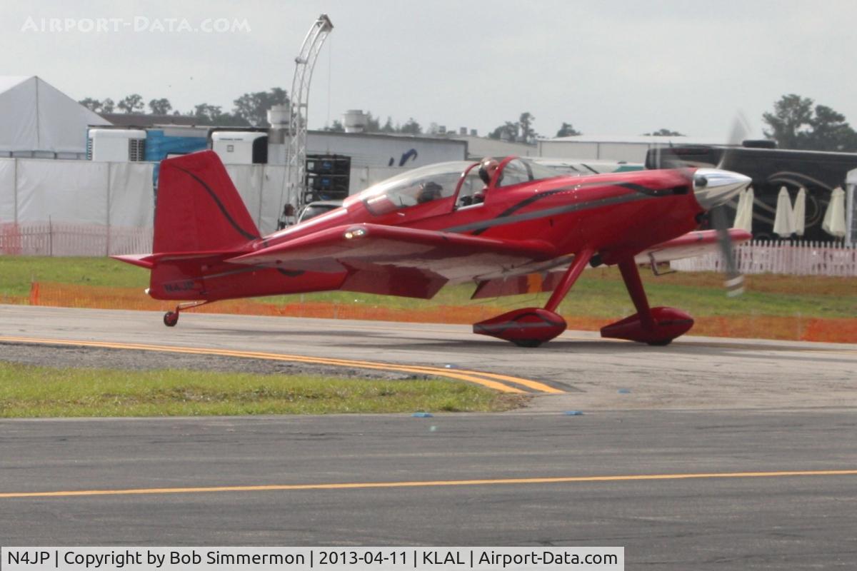 N4JP, 2004 Team Rocket F1 Rocket C/N 88, Arriving at Sun N Fun 2013 - Lakeland, FL