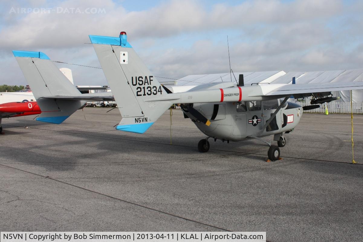 N5VN, 1967 Cessna O-2A Super Skymaster C/N 337M-0040, Sun N Fun 2013 - Lakeland, FL