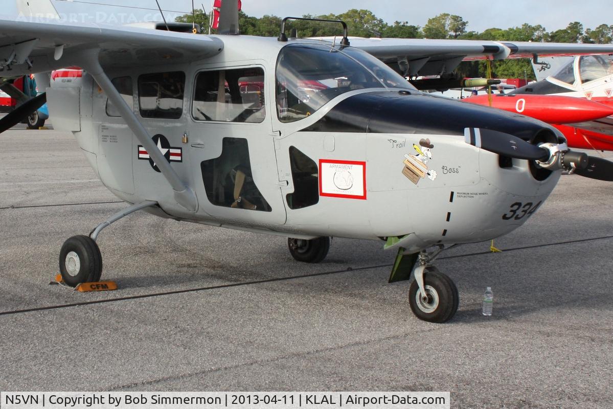 N5VN, 1967 Cessna O-2A Super Skymaster C/N 337M-0040, Sun N Fun 2013 - Lakeland, FL
