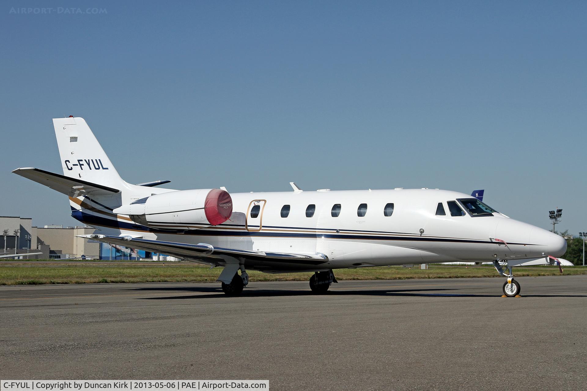 C-FYUL, 2002 Cessna 550 Citation Bravo C/N 550-1028, Regular visitor to PAE