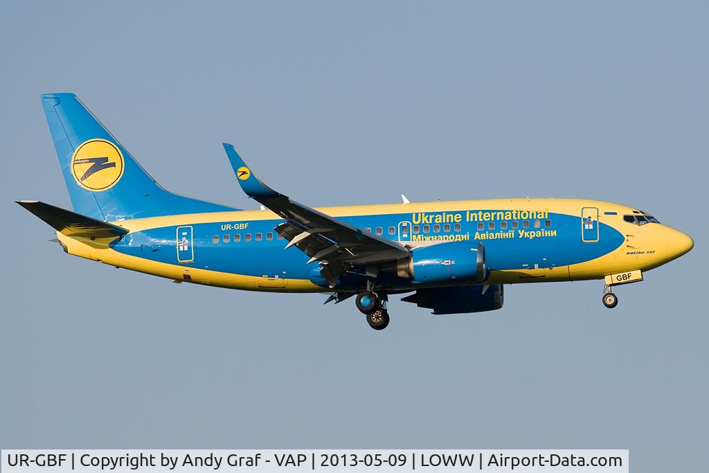 UR-GBF, 1990 Boeing 737-548 C/N 24919, Ukraine International 737-500