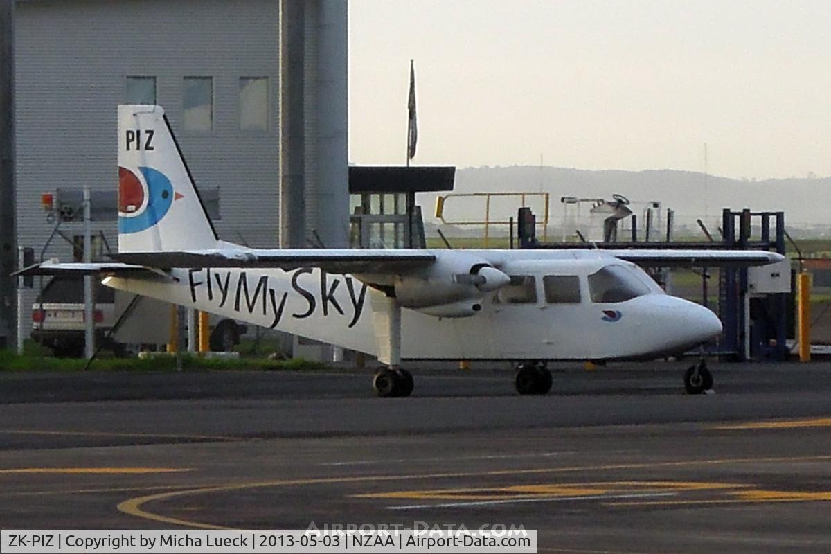 ZK-PIZ, 1977 Britten-Norman BN-2A-26 Islander C/N 2012, At Auckland