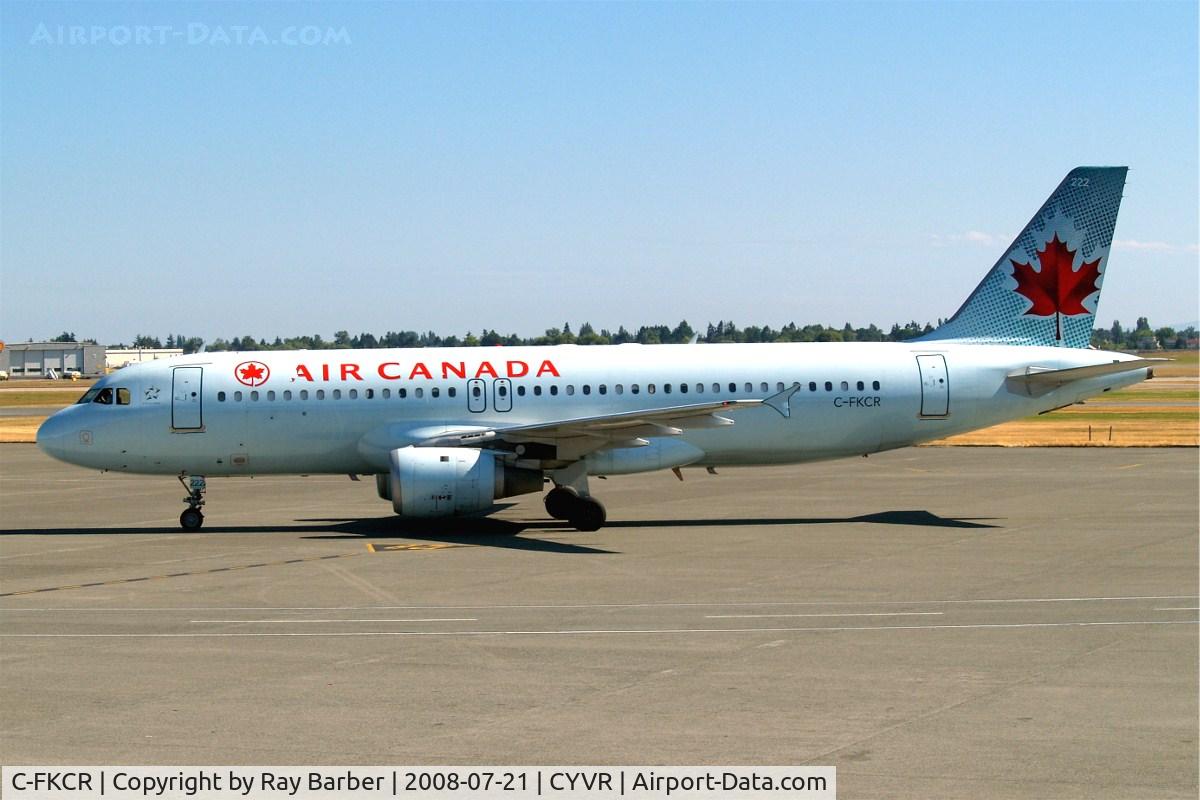 C-FKCR, 1991 Airbus A320-211 C/N 290, Airbus A320-211 [0290] (Air Canada) Vancouver~C 21/07/2008
