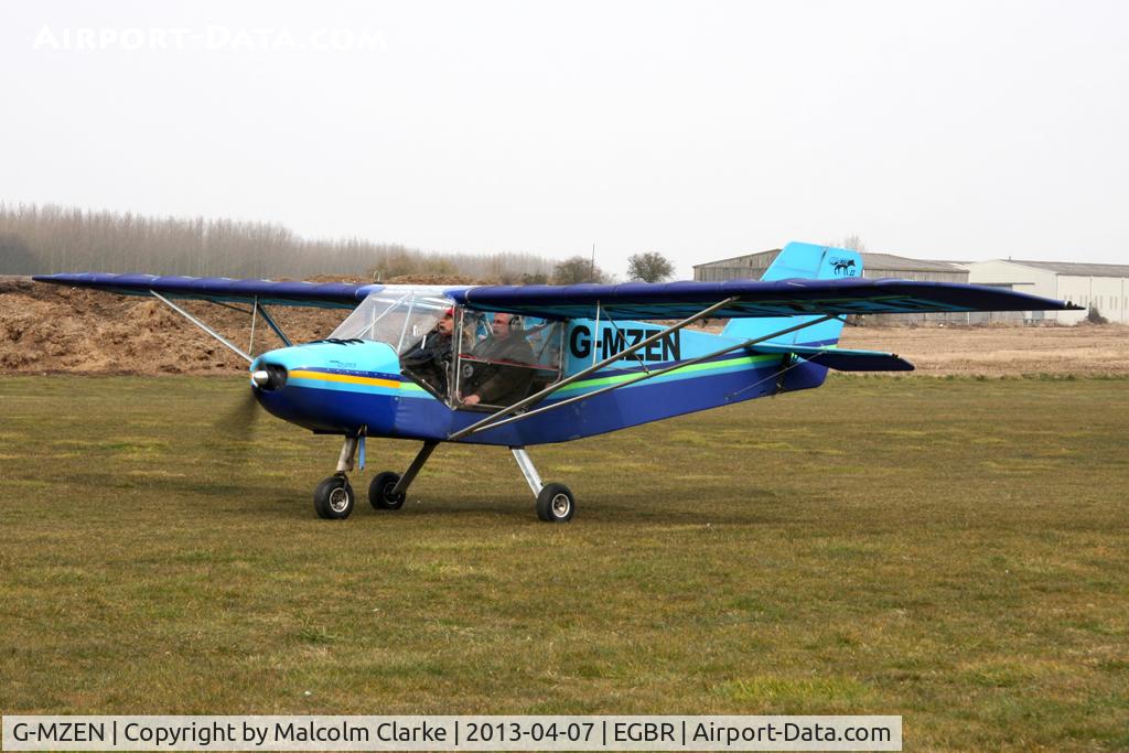 G-MZEN, 1996 Rans S-6ESD Coyote II C/N PFA 204-12823, Rans S6-ESD at The Real Aeroplane Club's Spring Fly-In, Breighton Airfield, April 2013.