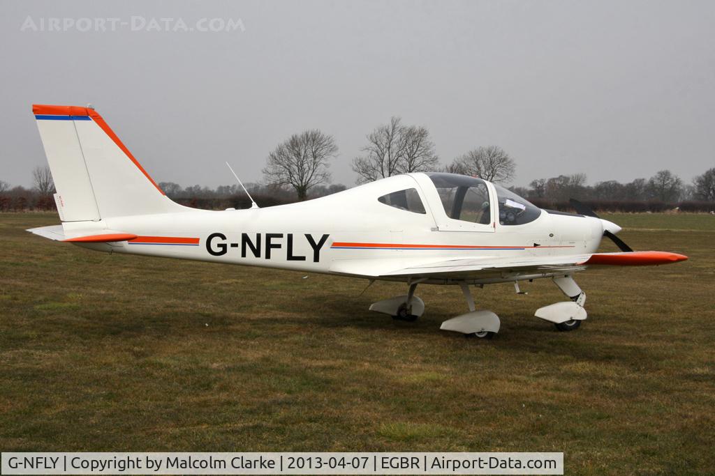G-NFLY, 2007 Tecnam P-2002EA Sierra C/N PFA 333-14613, Tecnam P2002-EA Sierra at The Real Aeroplane Club's Spring Fly-In, Breighton Airfield, April 2013.