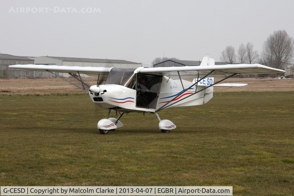 G-CESD, 2007 Best Off Skyranger Swift 912S(1) C/N BMAA/HB/535, Best Off Skyranger Swift 912S(1) at The Real Aeroplane Club's Spring Fly-In, Breighton Airfield, April 2013.