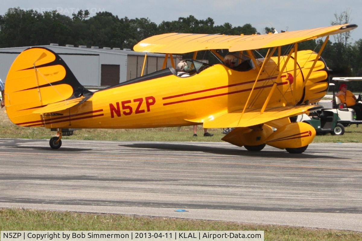 N5ZP, 2006 Waco YMF-F5C C/N F5C113, Departing Sun N Fun 2013 - Lakeland, FL