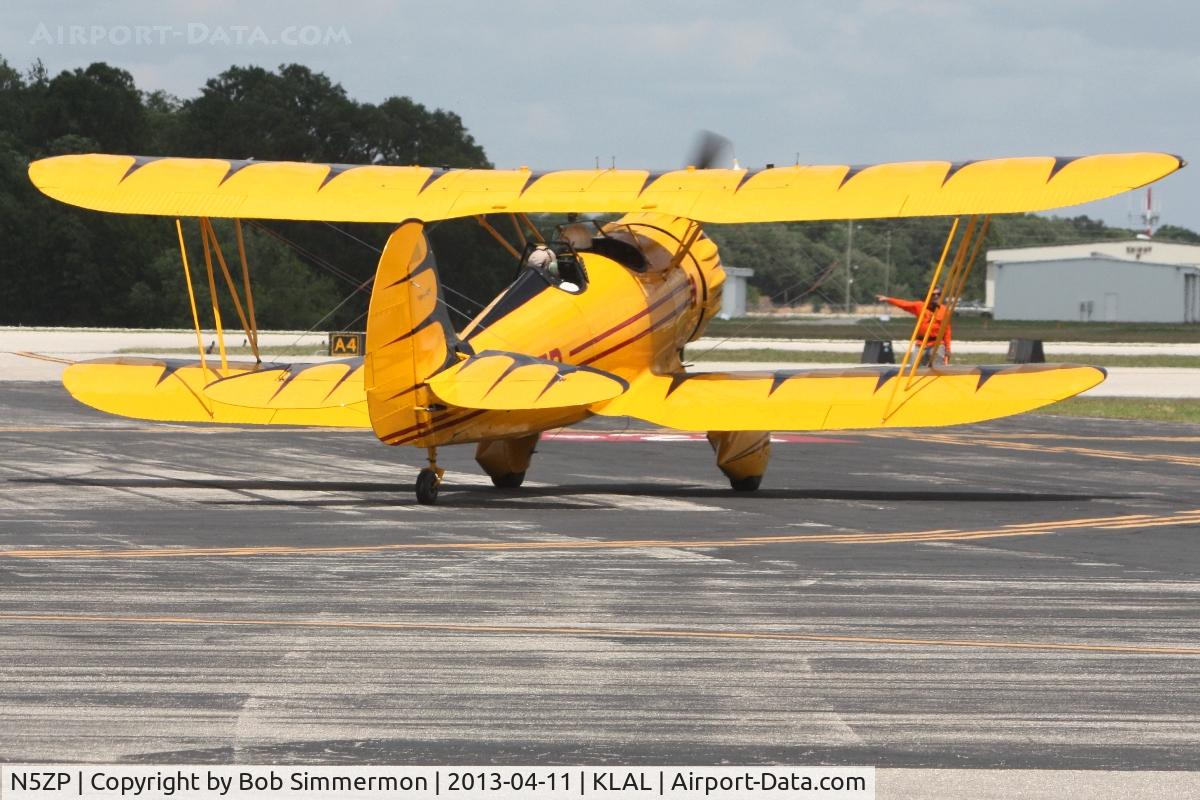 N5ZP, 2006 Waco YMF-F5C C/N F5C113, Departing Sun N Fun 2013 - Lakeland, FL