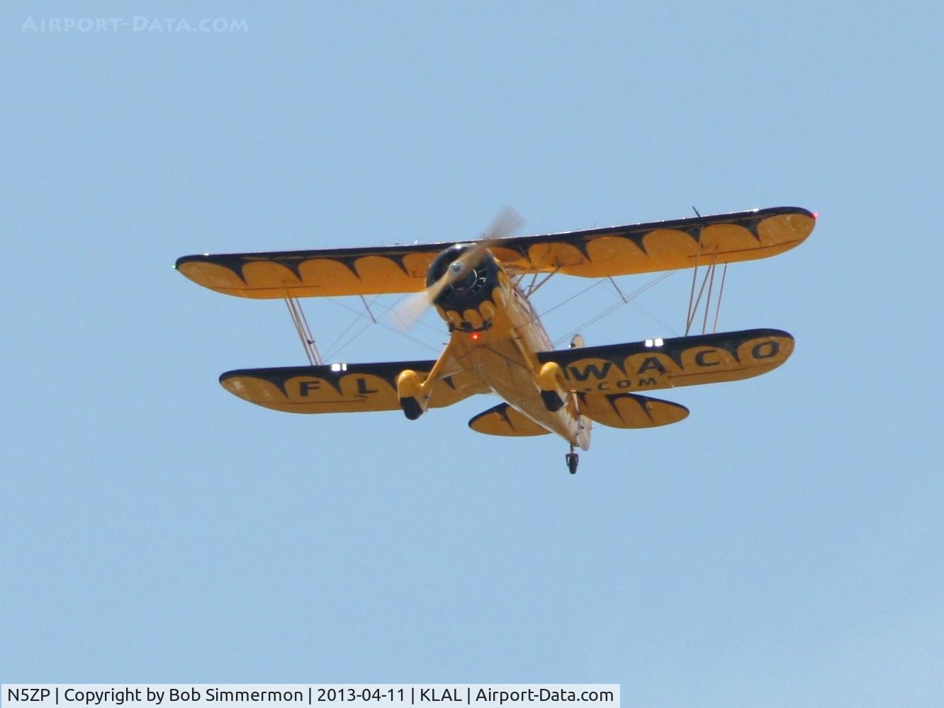 N5ZP, 2006 Waco YMF-F5C C/N F5C113, Overflying Sun N Fun 2013 - Lakeland, FL