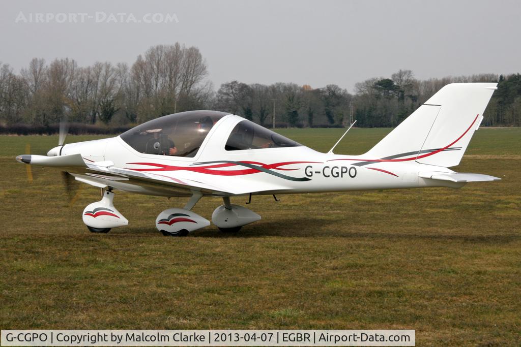 G-CGPO, 2011 TL Ultralight TL-2000UK Sting Carbon C/N LAA 347-14896, TL Ultralight TL-2000UK Sting Carbon at The Real Aeroplane Club's Spring Fly-In, Breighton Airfield, April 2013.