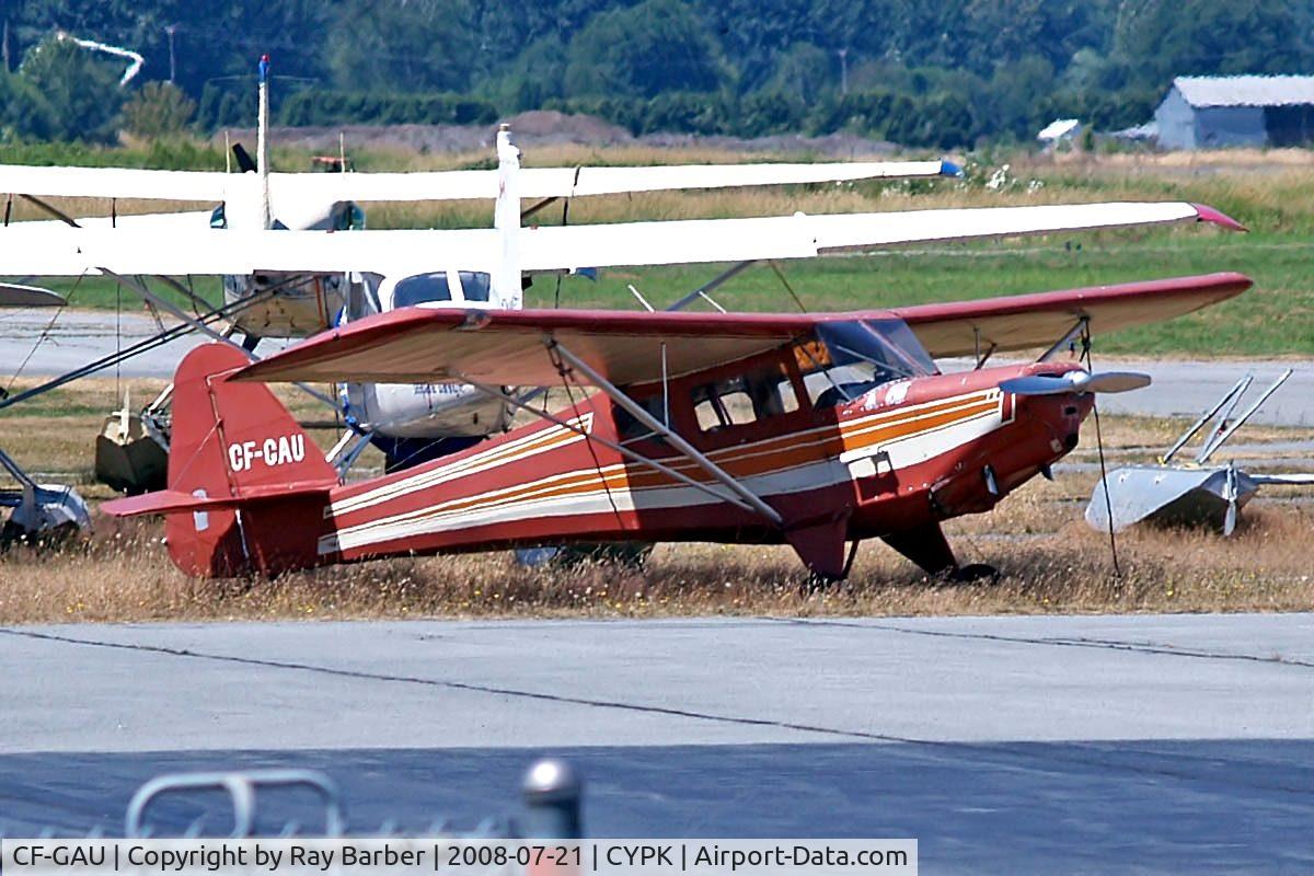 CF-GAU, 1951 Fleet 80 Canuck C/N 207, Fleet 80 Canuck [207] Pitt Meadows~C 21/07/2008