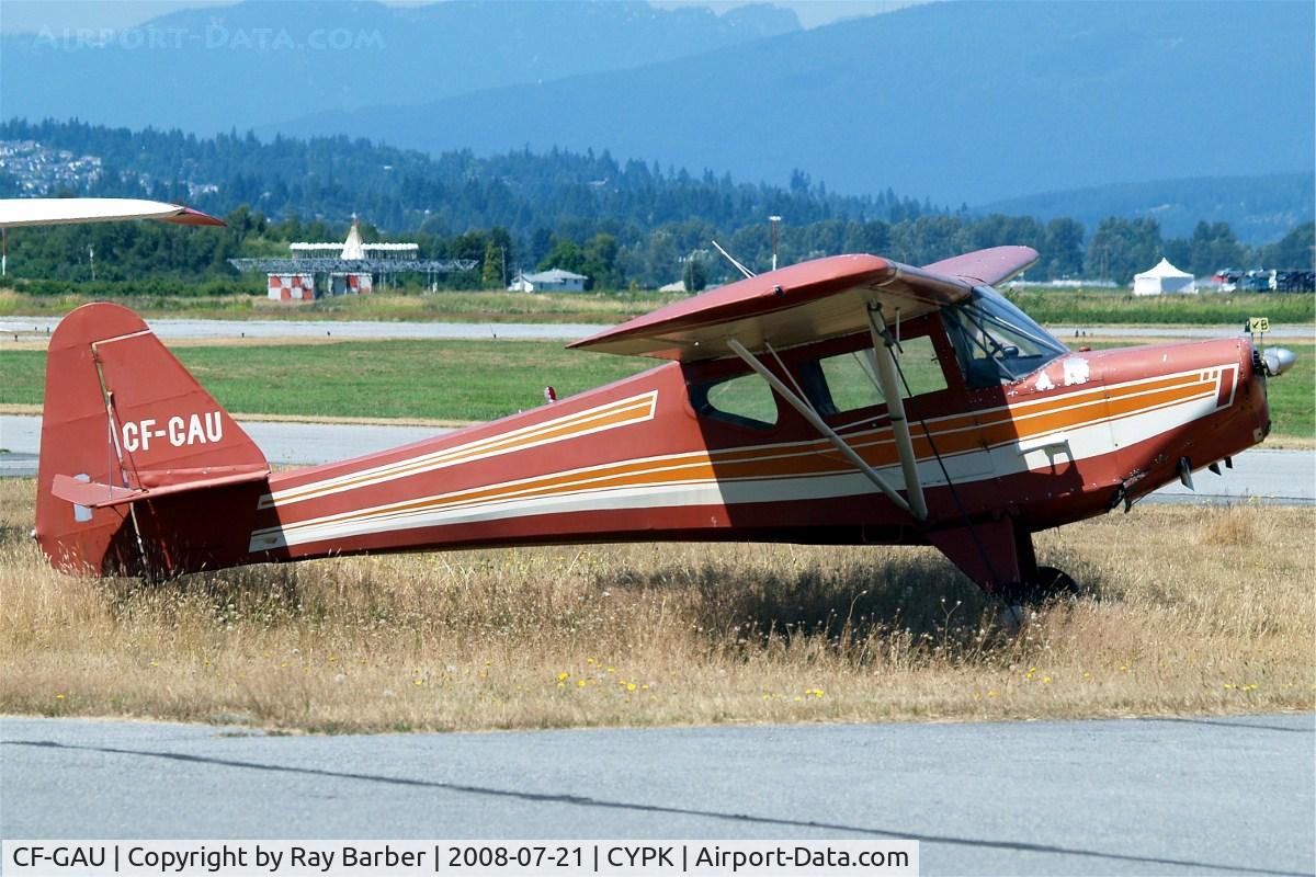 CF-GAU, 1951 Fleet 80 Canuck C/N 207, Fleet 80 Canuck [207] Pitt Meadows~C 21/07/2008