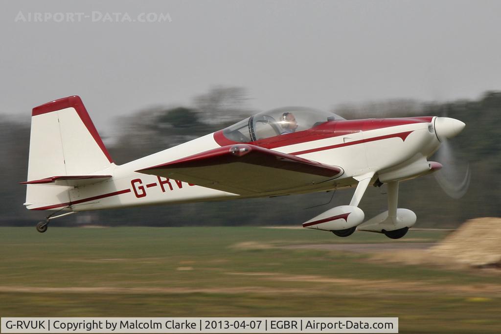 G-RVUK, 2006 Vans RV-7 C/N PFA 323-14441, Vans RV-7 at The Real Aeroplane Company's Spring Fly-In, Breighton Airfield, April 2013.
