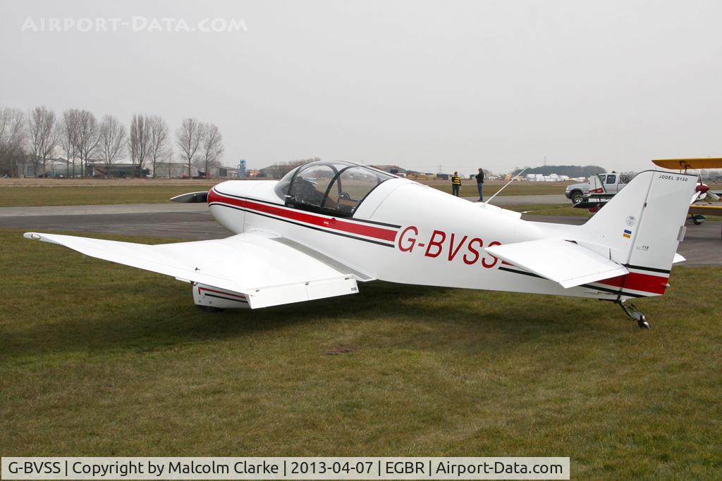 G-BVSS, 1999 Jodel D-150 Mascaret C/N PFA 151-11878, Jodel D-150 Mascaretat The Real Aeroplane Club's Spring Fly-In, Breighton Airfield, April 2013.