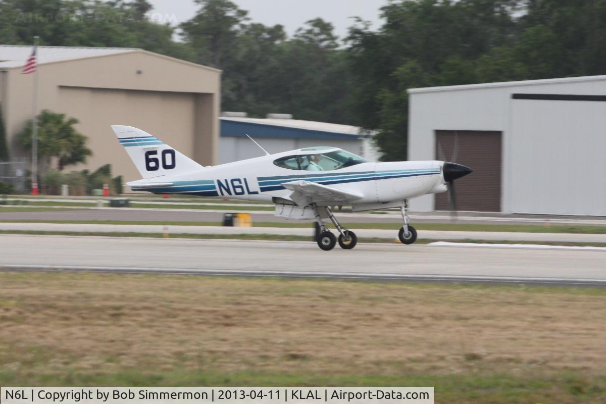 N6L, Swearingen SX300 C/N 19, Arriving at Sun N Fun 2013 - Lakeland, FL