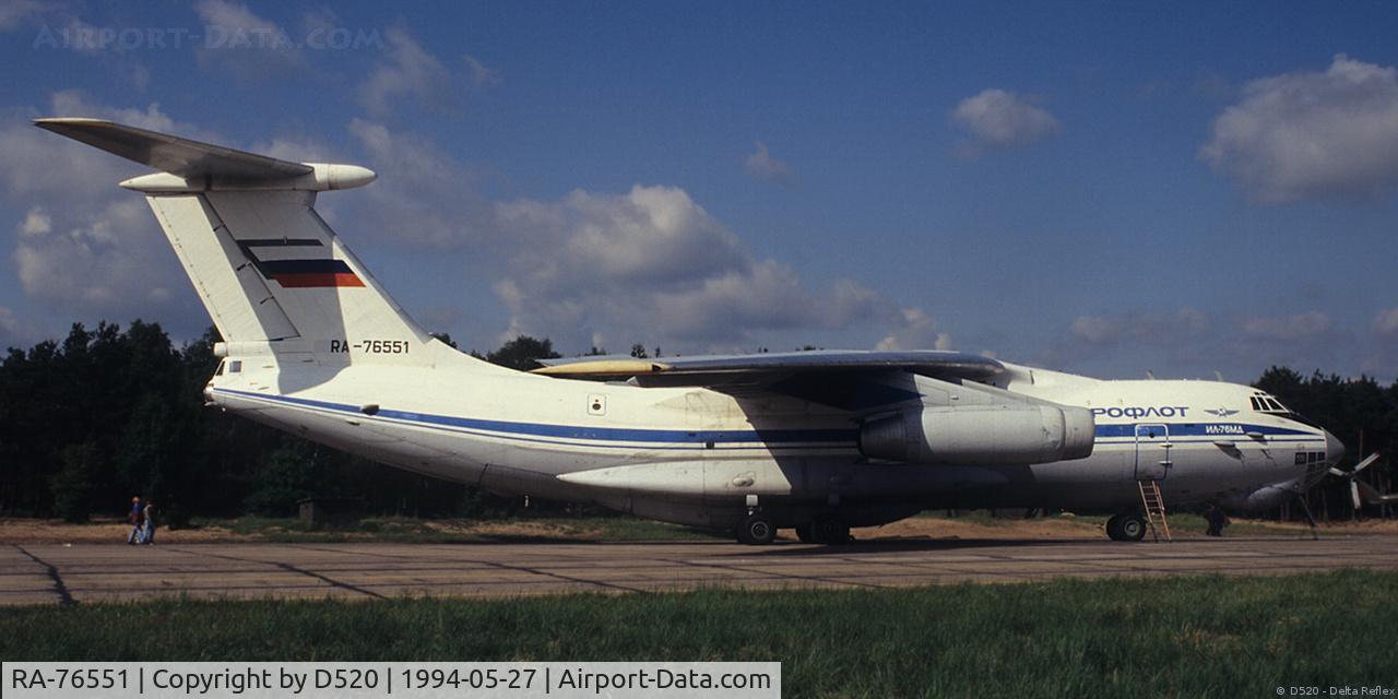 RA-76551, Ilyushin Il 76MD C/N 0033445309, Taken at Sperenberg (Russian AB, former East-Germany)
