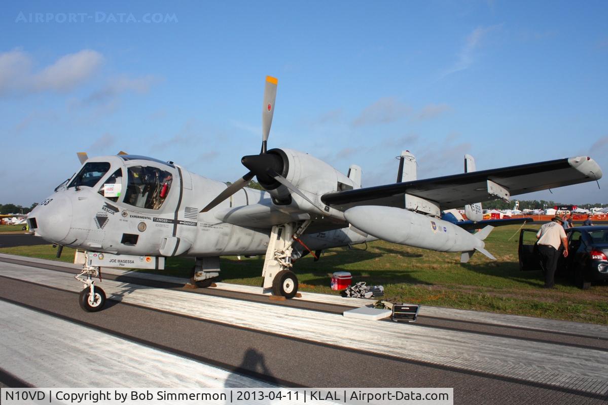 N10VD, 1968 Grumman OV-1D Mohawk C/N 162C, Sun N Fun 2013 - Lakeland, FL