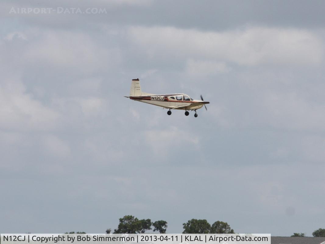 N12CJ, 1969 SIAI-Marchetti S.205/22R C/N 4-184, Arriving at Sun N Fun 2013 - Lakeland, FL