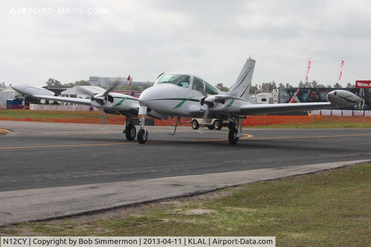 N12CY, 1971 Cessna 310Q C/N 310Q0247, Sun N Fun 2013 - Lakeland, FL