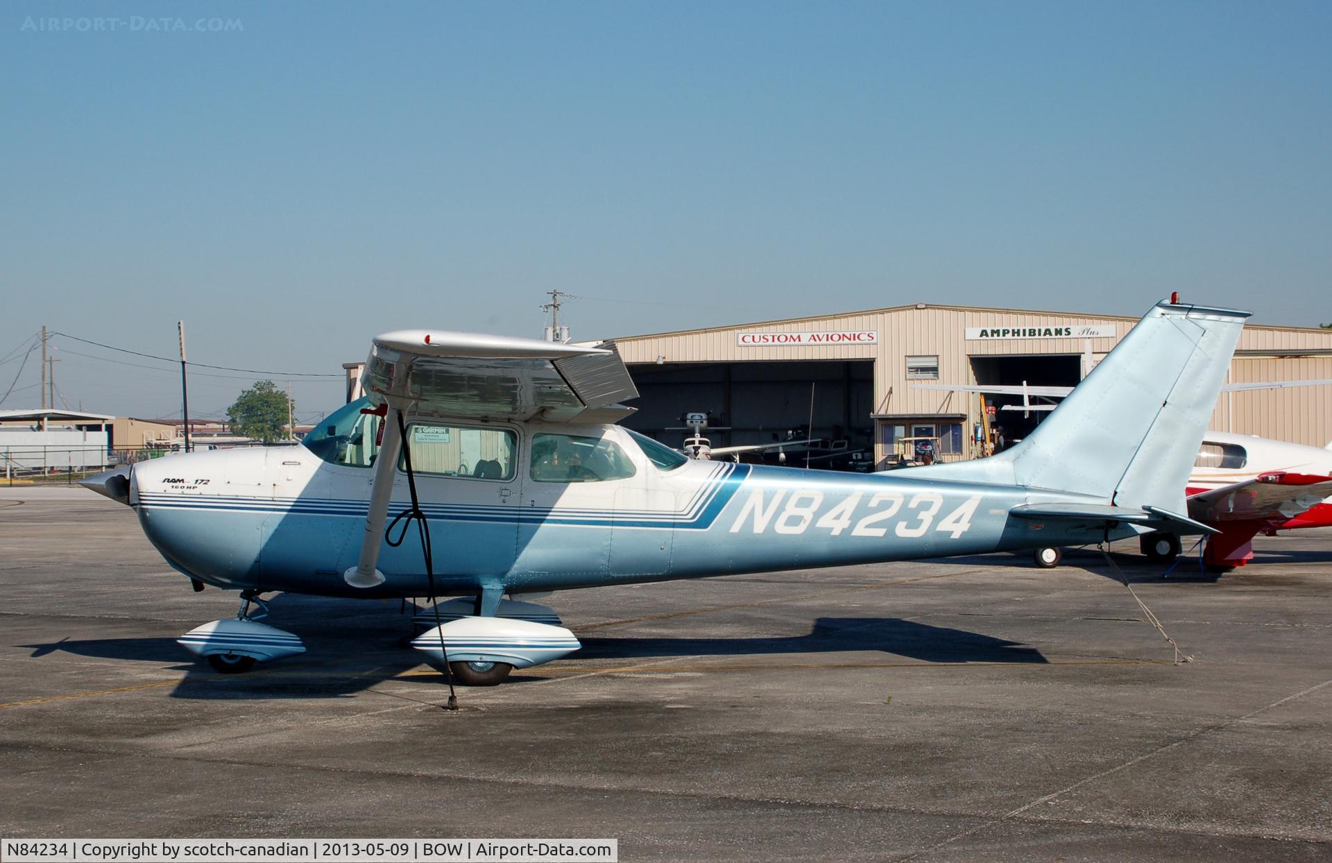 N84234, 1969 Cessna 172K Skyhawk C/N 17258390, 1969 Cessna 172K, N84234, at Bartow Municipal Airport, Bartow, FL 