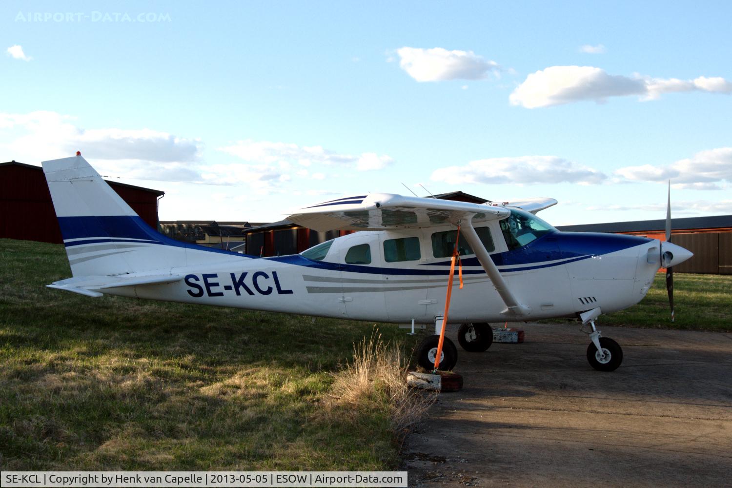 SE-KCL, 1978 Cessna U206G Stationair C/N U206-04270, Cessna 206 parked at Västerås Hässlö airport, Sweden,